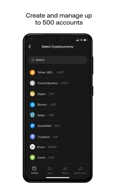 SecuX Mobile Screenshot1