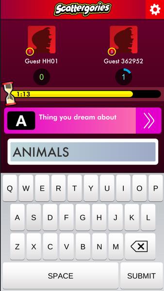 Scattergories Screenshot4