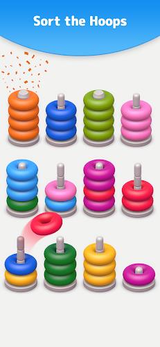 Color Sort 3D — Hoop Stack Screenshot4