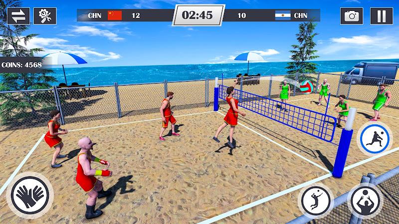 Volleyball Game 3D Sports Game Screenshot4