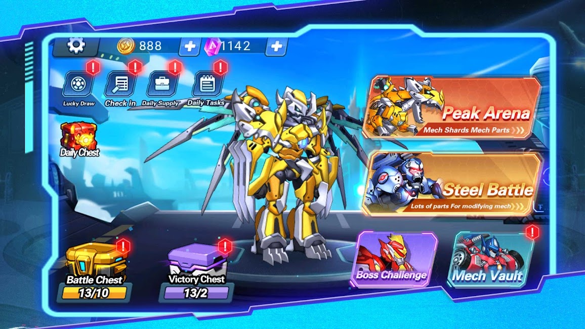 Mecha Storm Robot Battle Game Screenshot1