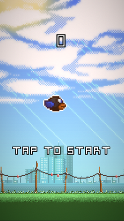 Hyper Day 4 - Flappy Bird Remake Screenshot2