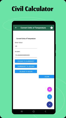 Civil Calculator Screenshot4