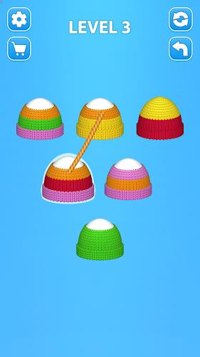 Cozy Knitting: Color Sort Game Screenshot11