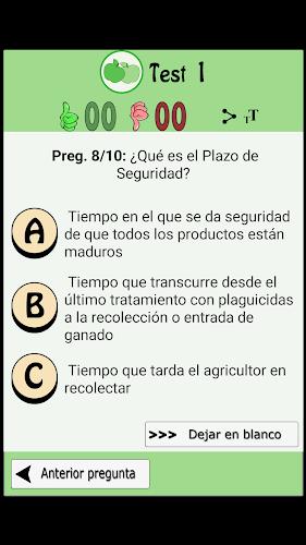 Manipulador De Alimentos Test Screenshot13