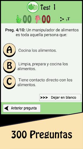 Manipulador De Alimentos Test Screenshot16