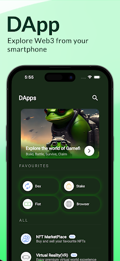 Pepe Wallet DeFi Crypto Screenshot2