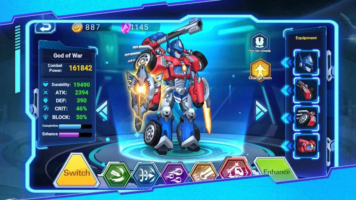 Mecha Storm Robot Battle Game Screenshot3