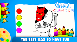 Skibidi Toilet Coloring Book Screenshot6