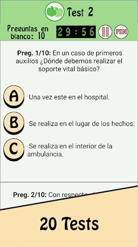 Manipulador De Alimentos Test Screenshot10