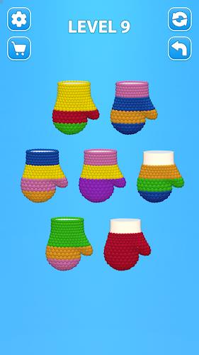 Cozy Knitting: Color Sort Game Screenshot2