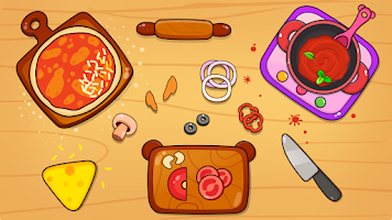 Pizza maker kids cooking games Screenshot2