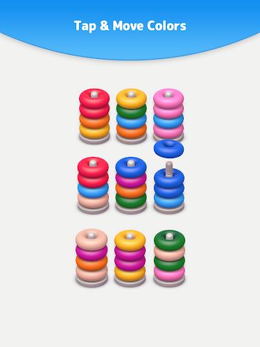 Color Sort 3D — Hoop Stack Screenshot8