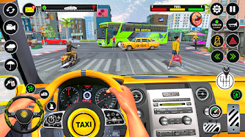 US Taxi Car Parking Simulator Screenshot4