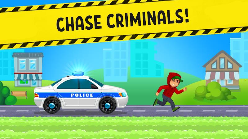 Police Car x Kids Racing Games Screenshot2