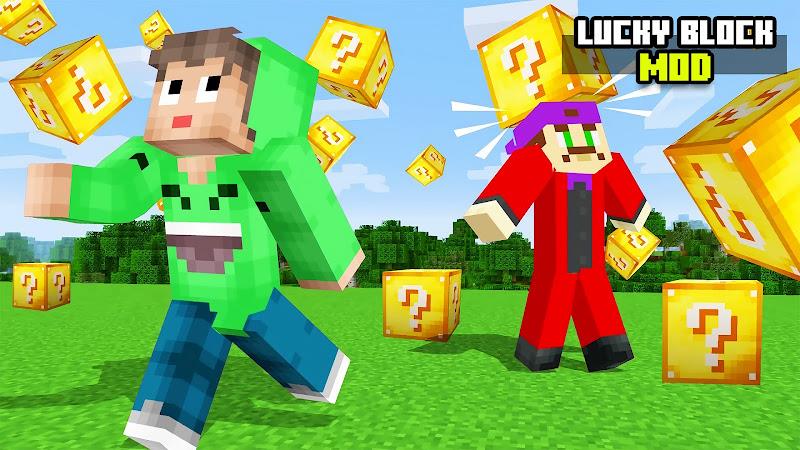 Lucky Blocks Mod & Addon Screenshot1