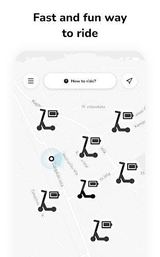 MoveOnEast - Scooter sharing Screenshot1