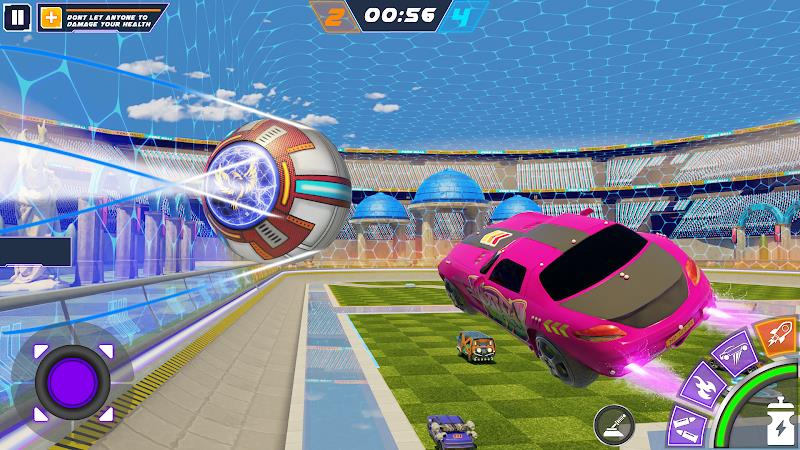 Rocket Car: Car Ball Games Screenshot7