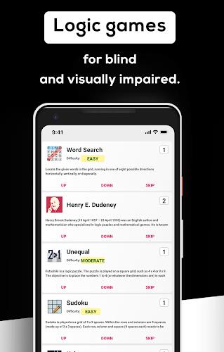 Games for visually impaired Screenshot9