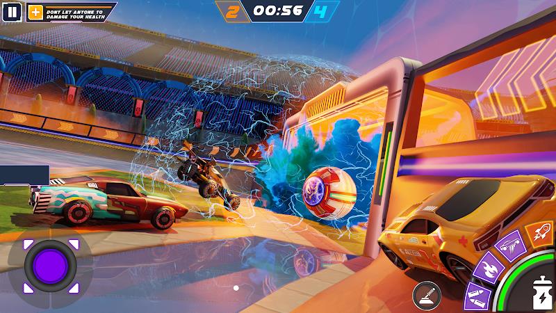 Rocket Car: Car Ball Games Screenshot1