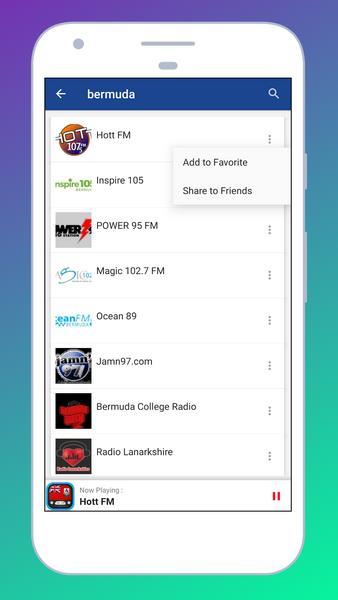 Radio Bermuda: All FM AM app Online + Radio free Screenshot4