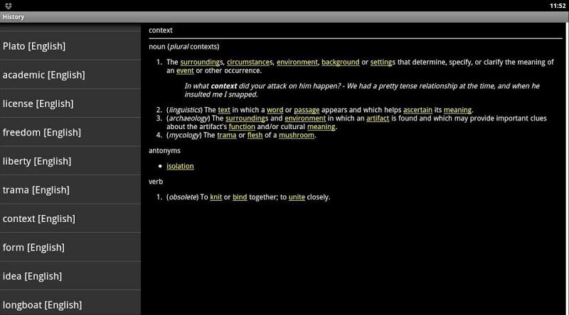 Online Dictionary Screenshot10