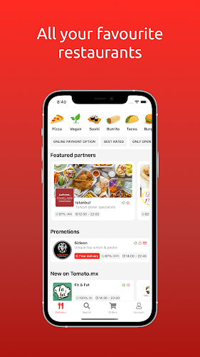 Tomato.mx - Food delivery Screenshot3