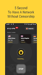 Kylo Vpn - Fast & Safe Screenshot7