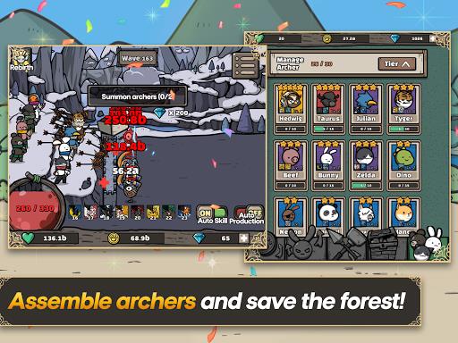 Archer Forest : Idle Defense Screenshot23