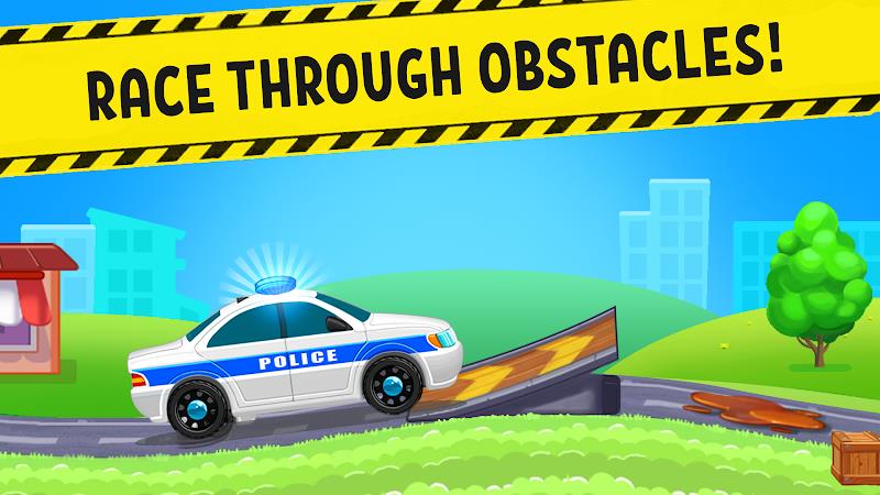 Police Car x Kids Racing Games Screenshot3