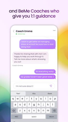 BeMe: Teen Mental Health 12+ Screenshot4