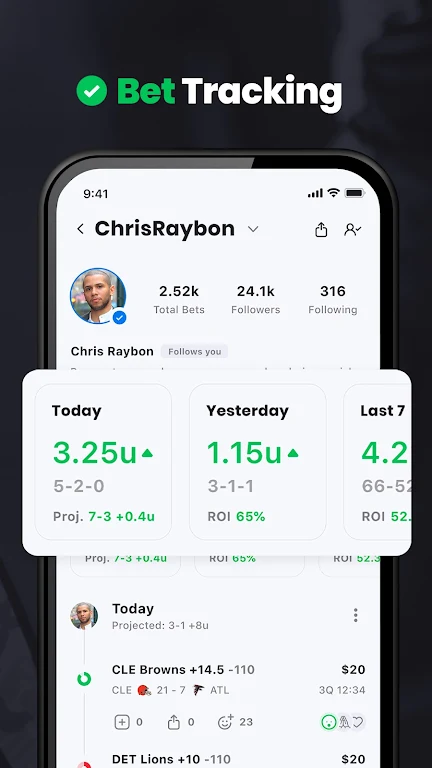 Action Network: Sports Tracker Screenshot3