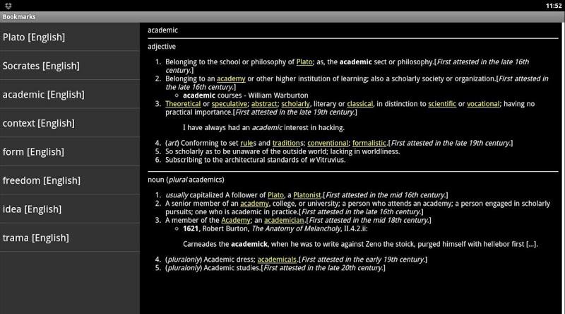 Online Dictionary Screenshot9