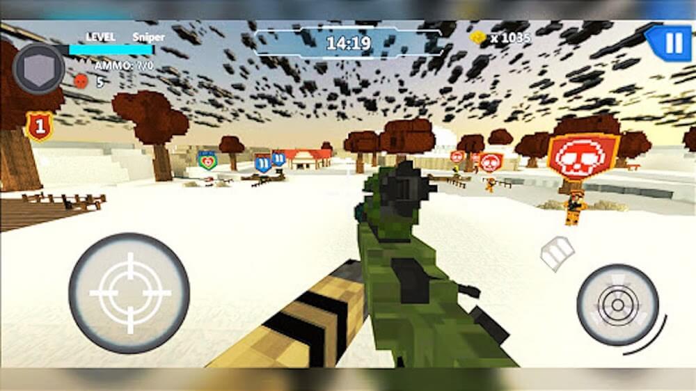 Cube Wars Battle Survival Screenshot2