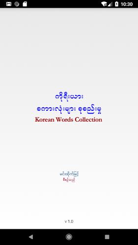 Korean Words Collection Screenshot1