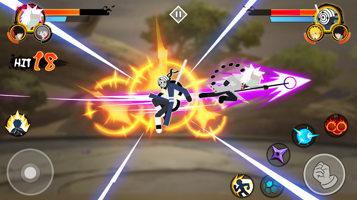 Stickman Ninja 3v3 Screenshot2