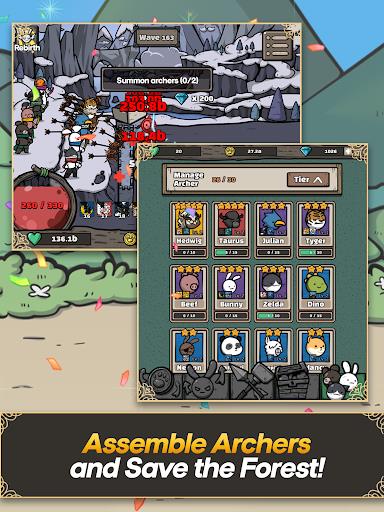 Archer Forest : Idle Defense Screenshot7