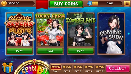 Sexy slot girls: vegas casino Mod Screenshot2