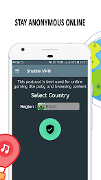 Shuttle VPN : Secure VPN Proxy Screenshot2