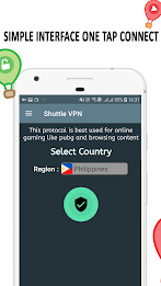 Shuttle VPN : Secure VPN Proxy Screenshot3