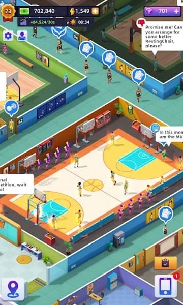 Idle Basketball Arena Tycoon Screenshot4