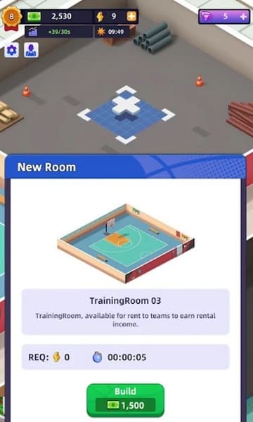 Idle Basketball Arena Tycoon Screenshot3