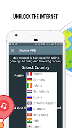 Shuttle VPN : Secure VPN Proxy Screenshot4