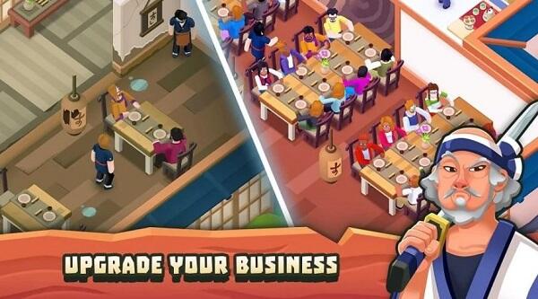 Sushi Empire Tycoon—Idle Game Screenshot2