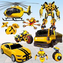 Helicopter Robot Car Transform APK