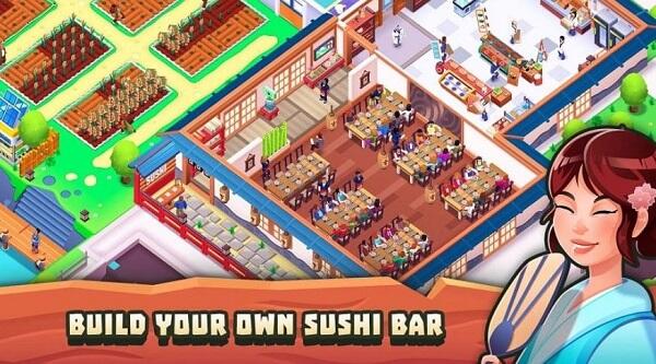 Sushi Empire Tycoon—Idle Game Screenshot3