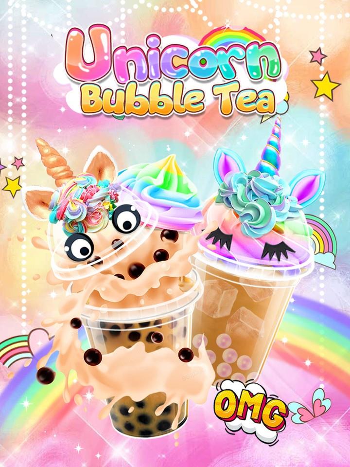 Unicorn Bubble Tea - Icy Drink Screenshot5