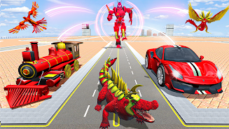 Croc Robot Car Game:Robot Game Screenshot5