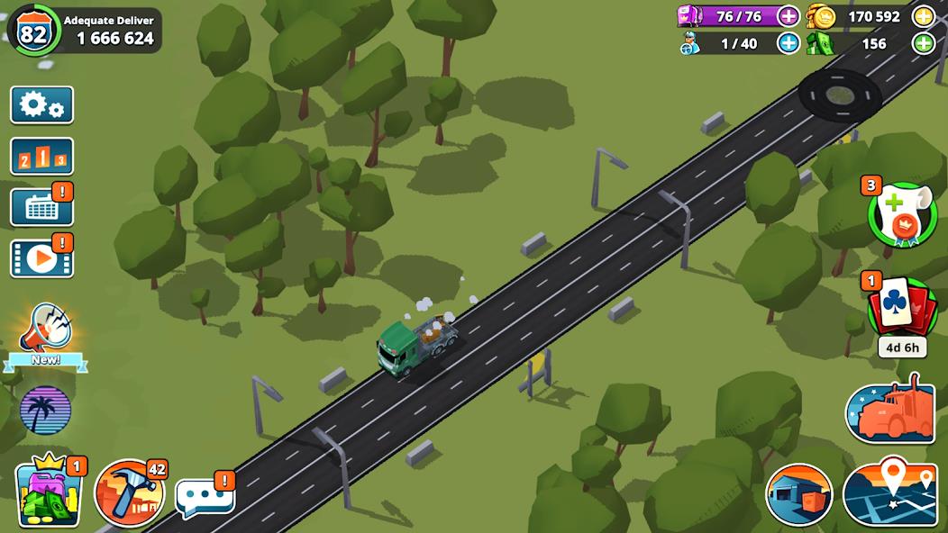 Transit King: Truck Tycoon Mod Screenshot2