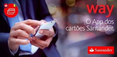 Santander Way: App de cartões Screenshot1